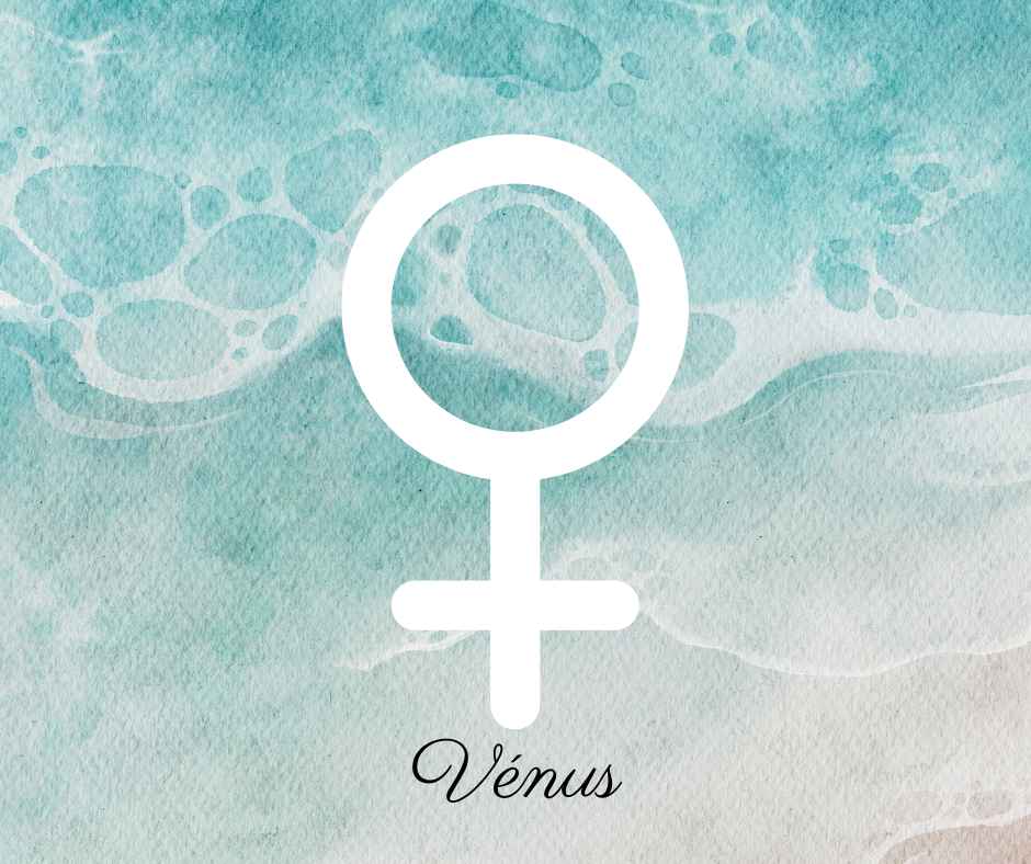 pictogramme qui illustre vénus en astrologie signification de venus au belline clevao formation