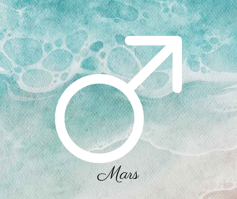 Mars symbole du masculin pictogramme astrologie oracle de Belline