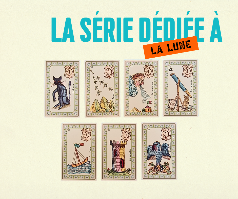 série des cartes lunaires au Belline oracle