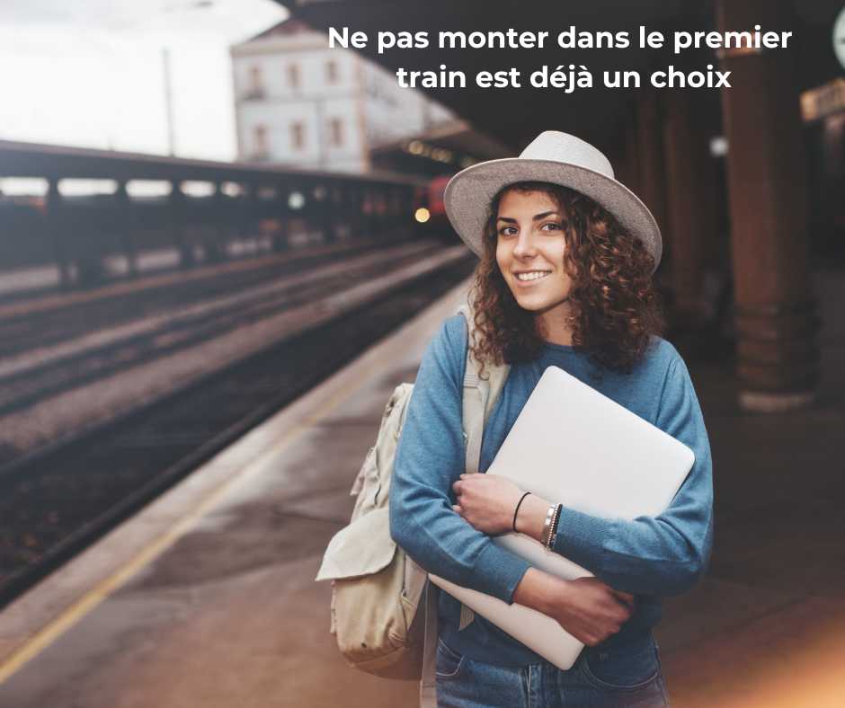 décider d'attendre est un choix et donc une action