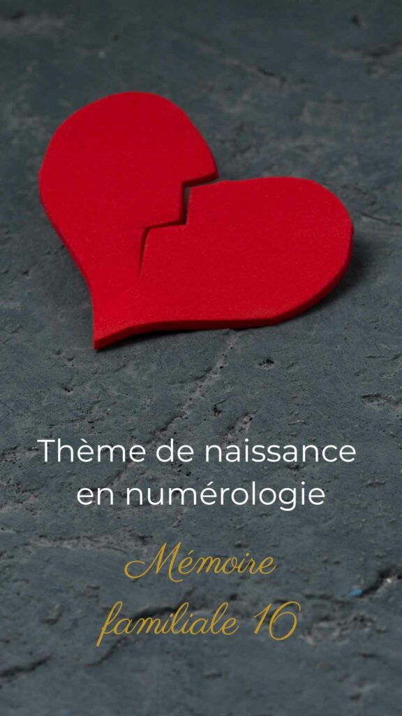 référentiel de naissance thème de naissance en numérologie